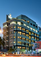 Front of property – evening/night