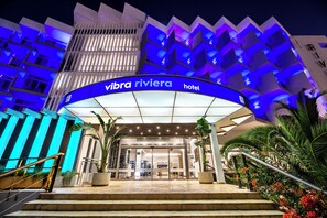 Front of property – evening/night