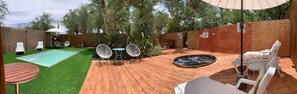 Outdoor pool, open noon to 11:00 PM, pool umbrellas, pool loungers - Sami Atacama Lodge (San Pedro de Atacama)
