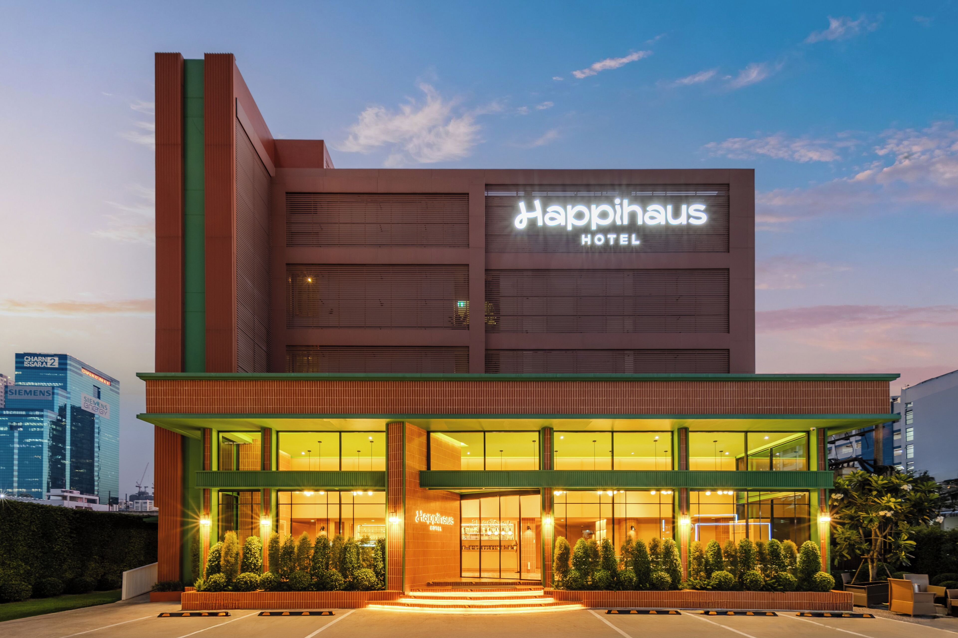 Fachada de la propiedad