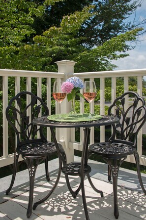 Luxe kamer, 1 kingsize bed, open haard | Terras