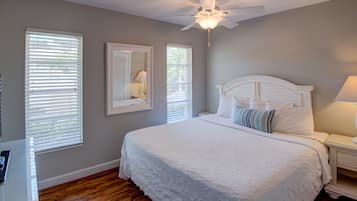 Premium bedding, iron/ironing board, free WiFi, bed sheets