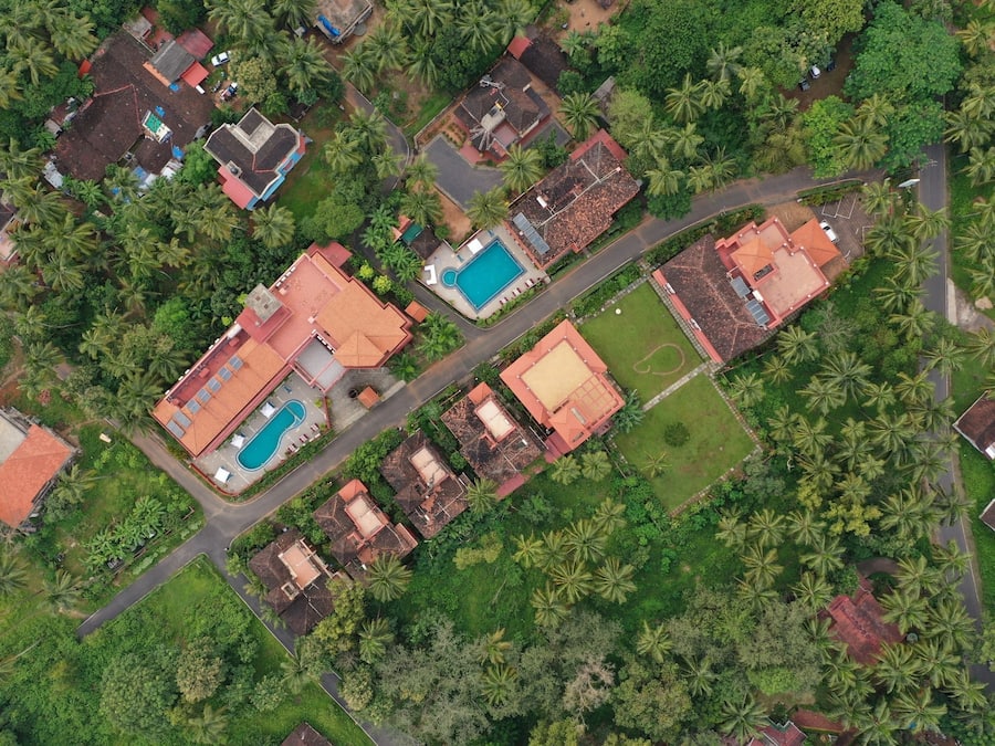 Aerial view