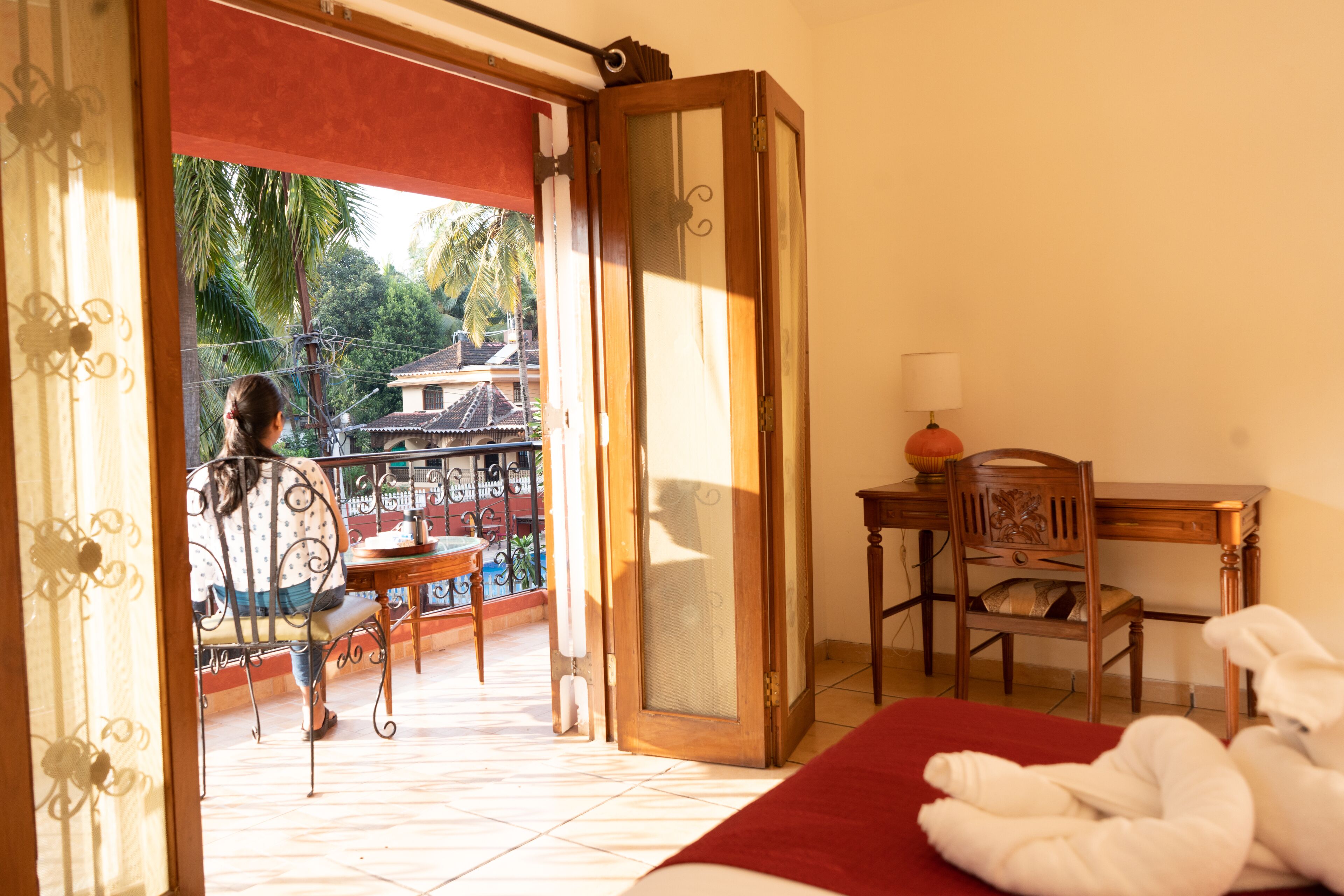 villa, 4 bedrooms, kitchen | balcony view