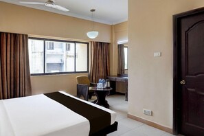 In-room safe, desk, blackout curtains, soundproofing - The Hotel Royal Plaza (Chennai)