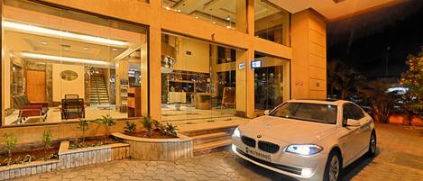 Blick von der Unterkunft