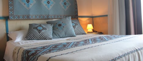 Deluxe Double Room | Frette Italian sheets, premium bedding, pillow-top beds, minibar