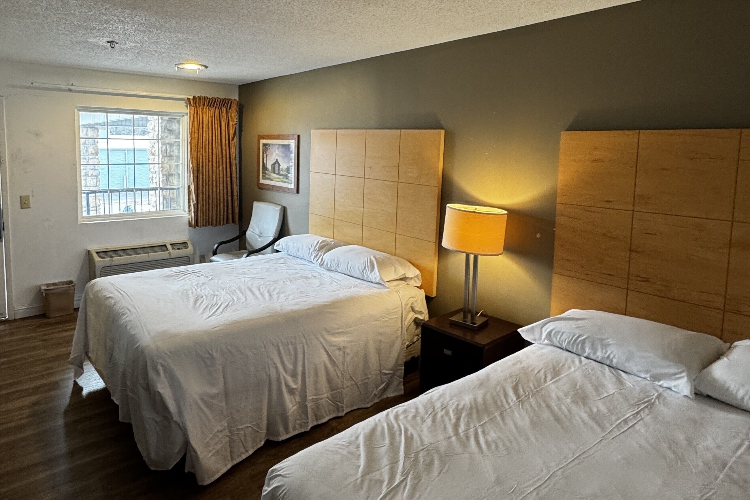 Suite, 2 Queen Beds | Desk, iron/ironing board, free WiFi, bed sheets