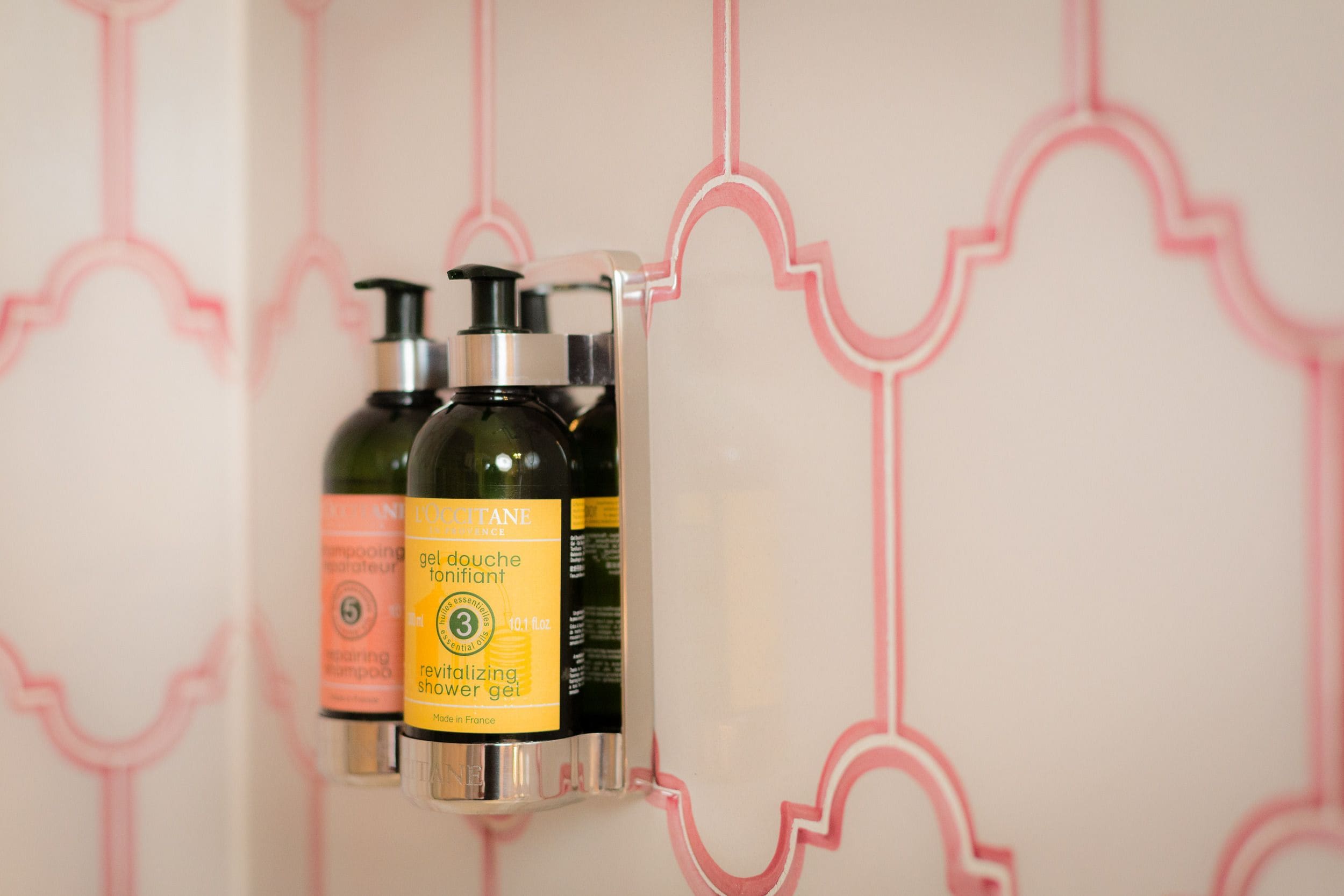 superior single room | bathroom | designer toiletries, hair dryer, towels