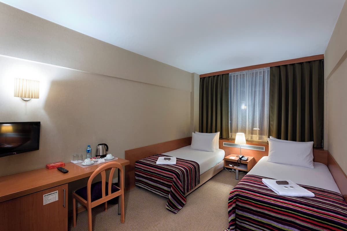 Standard Double or Twin Room | Minibar, in-room safe, desk, soundproofing