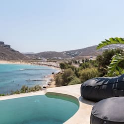 Master Suite with Private Heated Pool and Sea View | 1 室のベッドルーム、低刺激性寝具、ミニバー、セーフティボックス (室内)