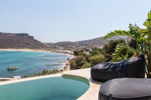 Master Suite with Private Heated Pool and Sea View