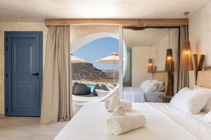 Signature Panormos Bay View Junior Suite | 1 υπνοδωμάτιο, υποαλλεργικά κλινοσκεπάσματα, μίνι μπαρ 
