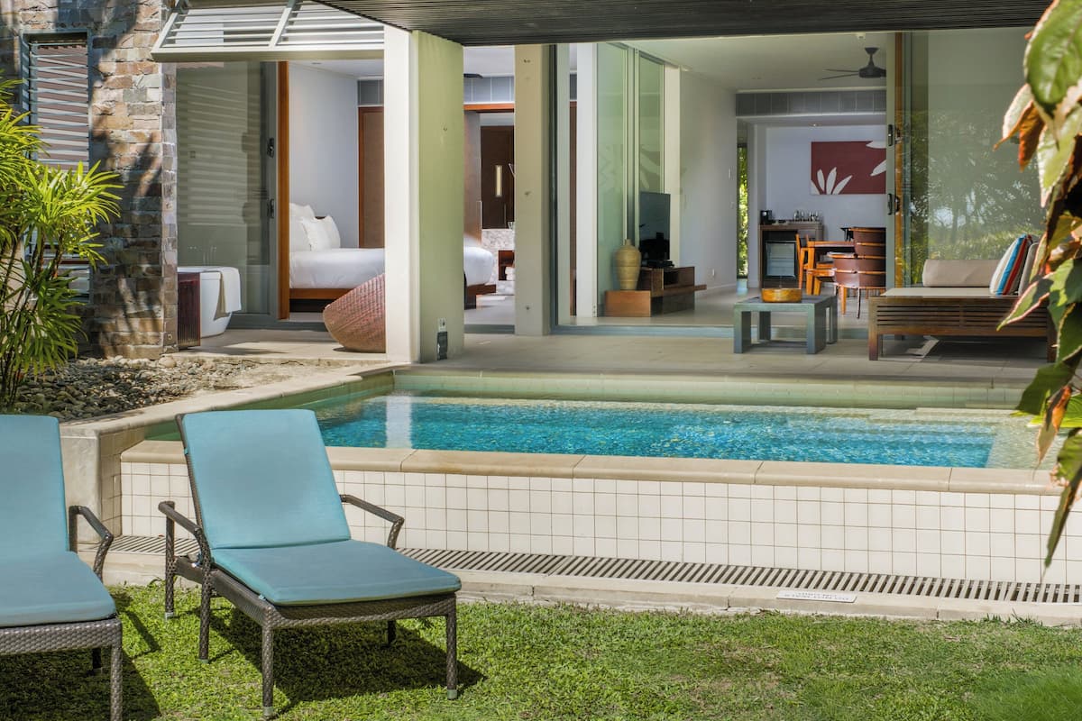 Suite, 2 chambres, accÚs au salon club (Plunge Pool) | Literie de qualité supérieure, minibar, coffres-forts dans les chambres