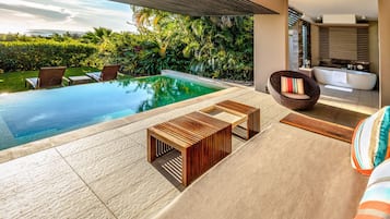 Suíte, 2 quartos, acesso ao Club Lounge (Plunge Pool) | Vista do quarto