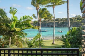 Rum - 1 kingsize-säng - balkong - utsikt mot lagunen | Utsikt från rummet