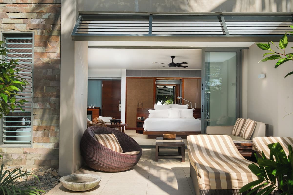 Room, 1 King Bed, Ground Floor (Beachfront) | Premium bedding, minibar, in-room safe, individually decorated