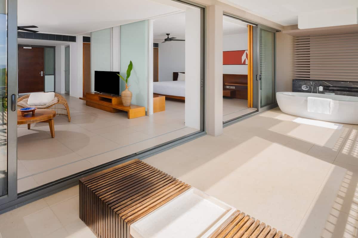 Suite, 1 chambre, accès au bar-salon | 1 chambre, literie de qualité, minibar