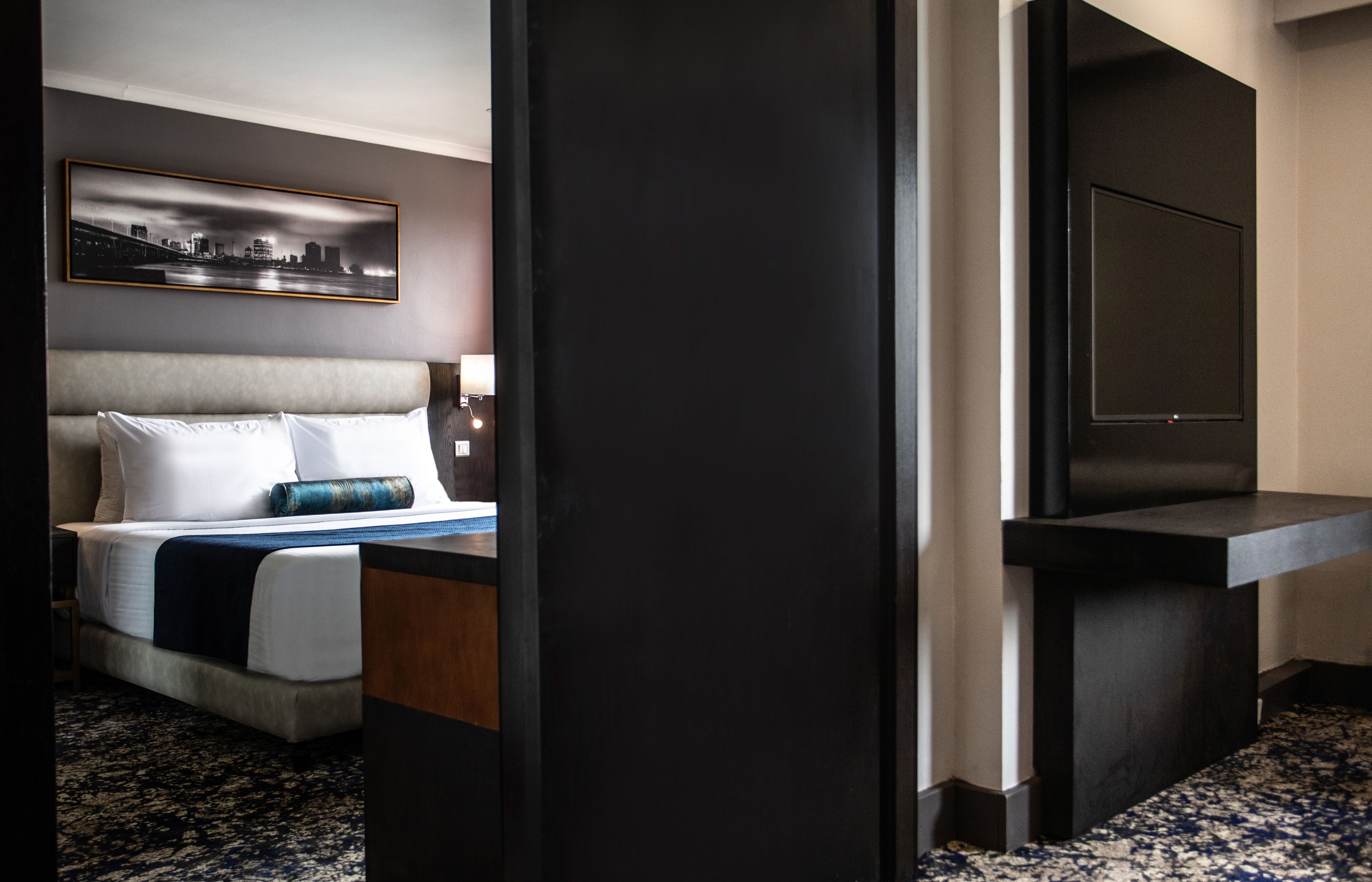 Premium bedding, minibar, in-room safe, desk