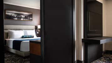 Premium bedding, minibar, in-room safe, desk