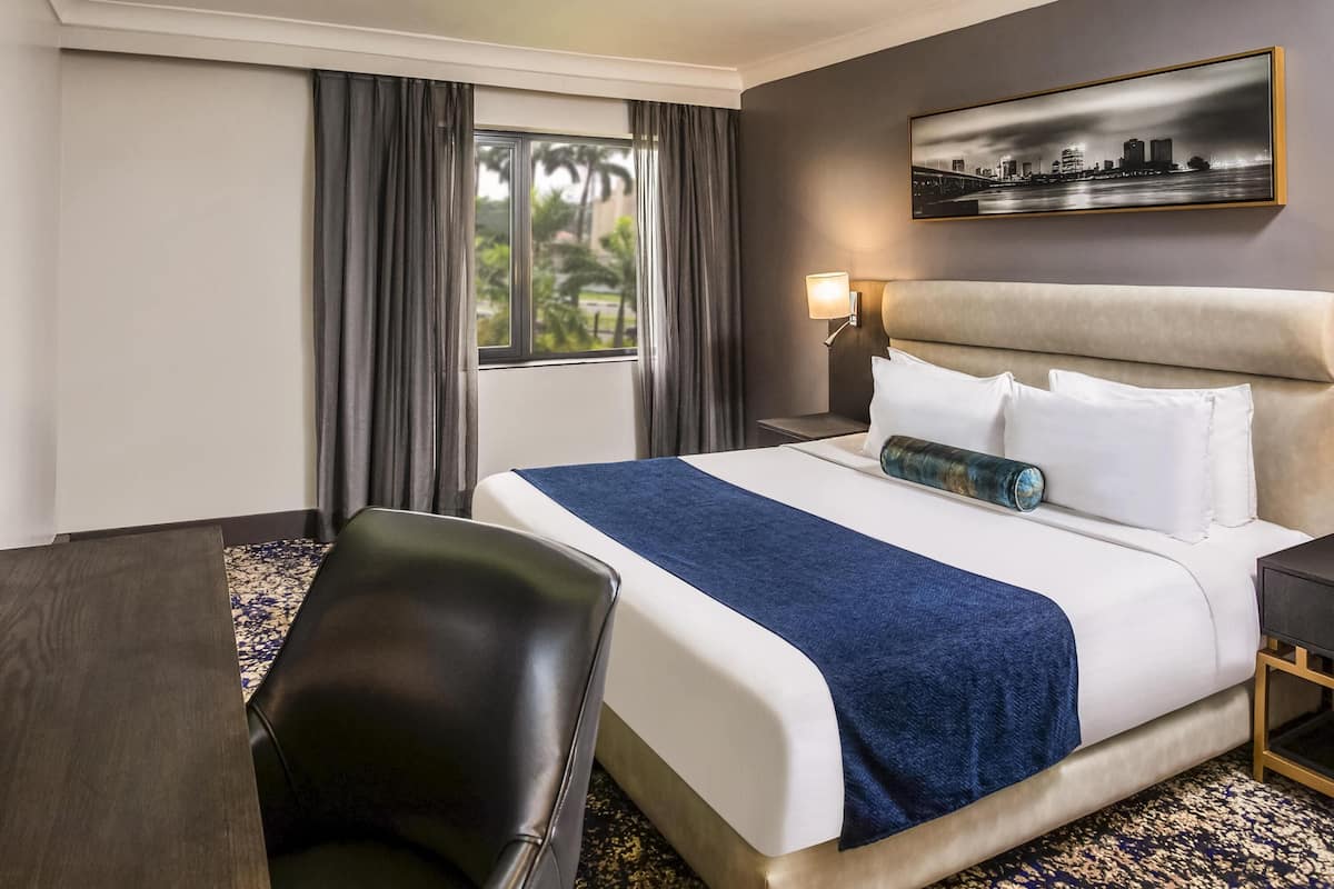 Premium bedding, minibar, in-room safe, desk
