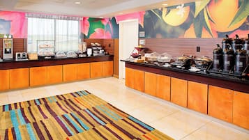 Petit déjeuner buffet compris tous les jours