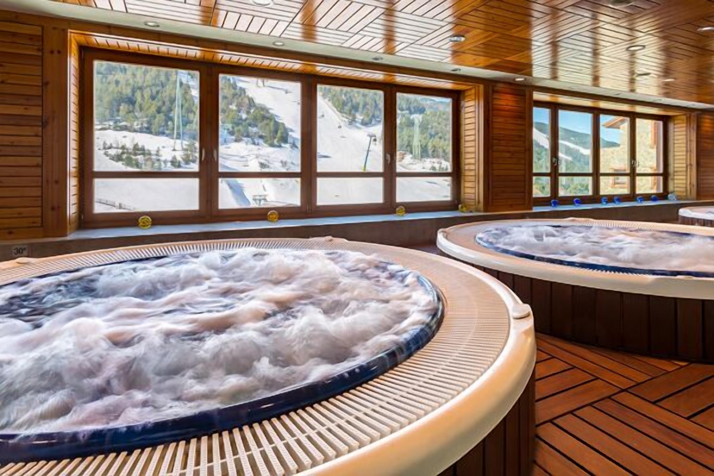 body treatments, hydrotherapy, hot stone massages, sports massages