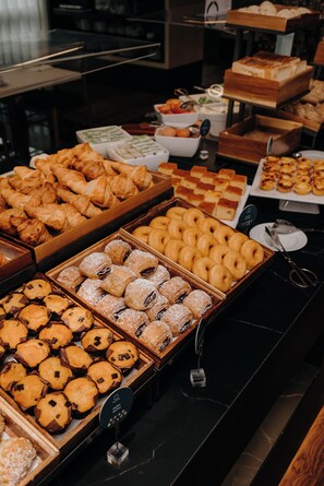 Morgenmadsbuffet hver dag mod et gebyr
