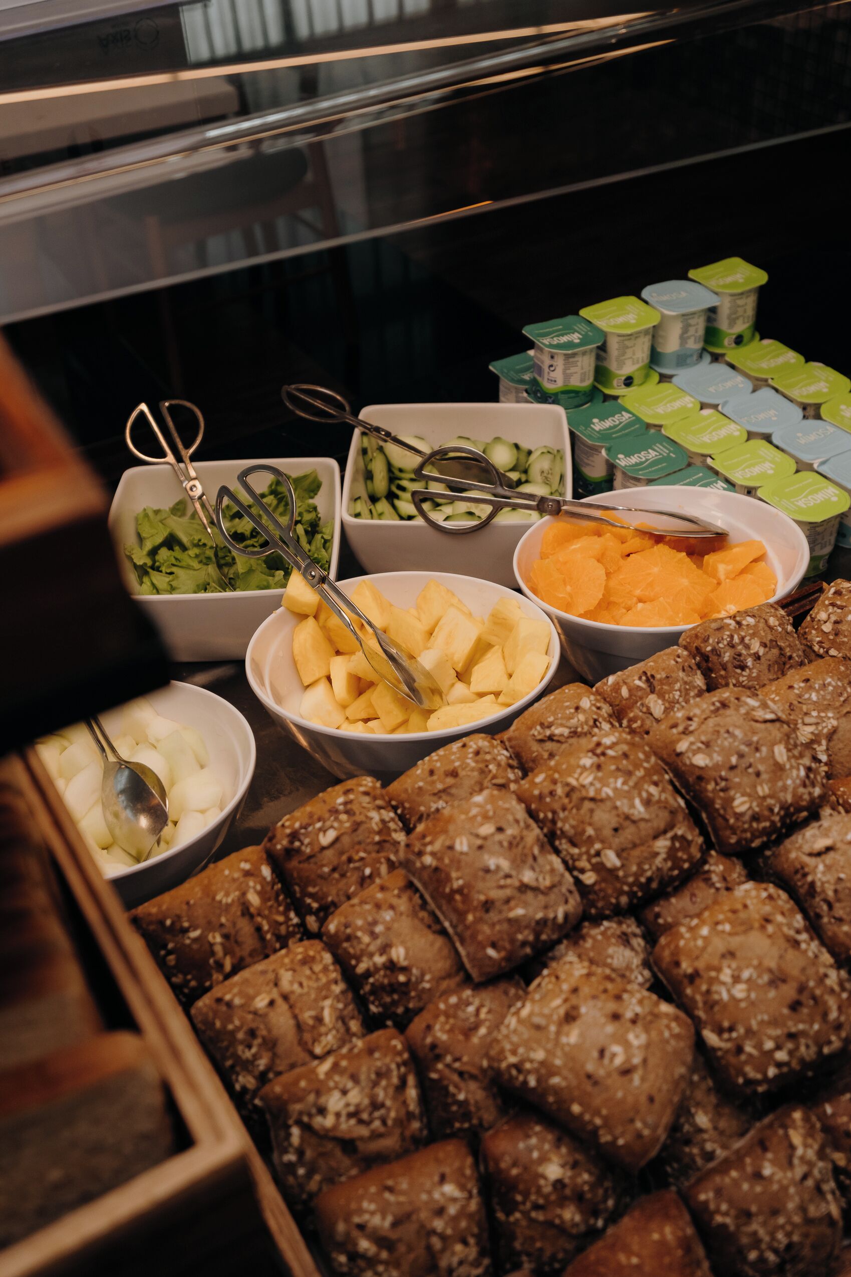 Morgenmadsbuffet hver dag mod et gebyr