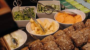 Morgenmadsbuffet hver dag mod et gebyr