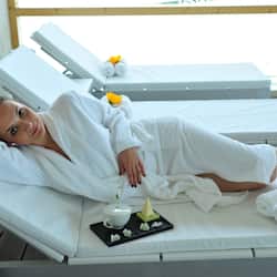 Salas de tratamiento para parejas, sauna y baño de vapor