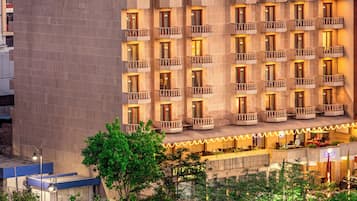 Front of property – evening/night