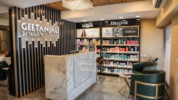 Facials, manicures and pedicures