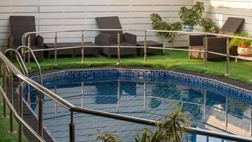 Una piscina techada