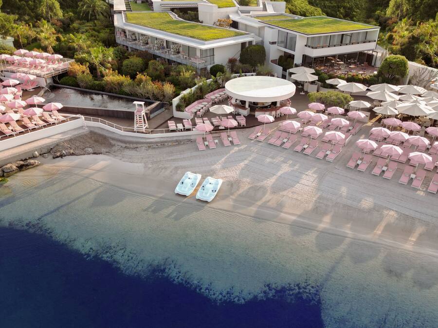 Facciata della struttura