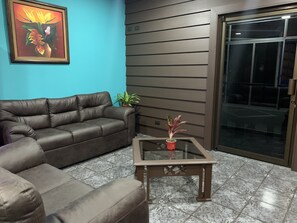 Sala de estar en el lobby