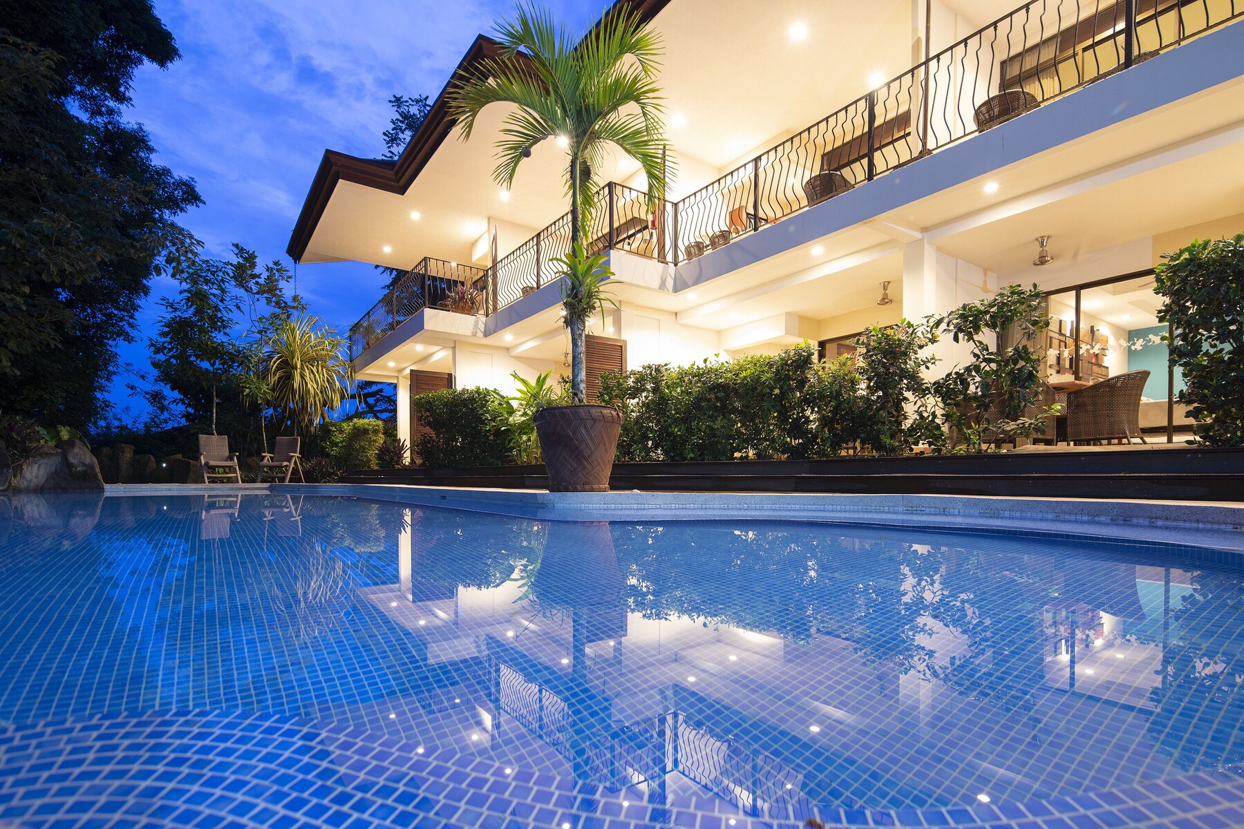 2 outdoor pools, open 7:00 AM to 10 PM, free cabanas, pool umbrellas