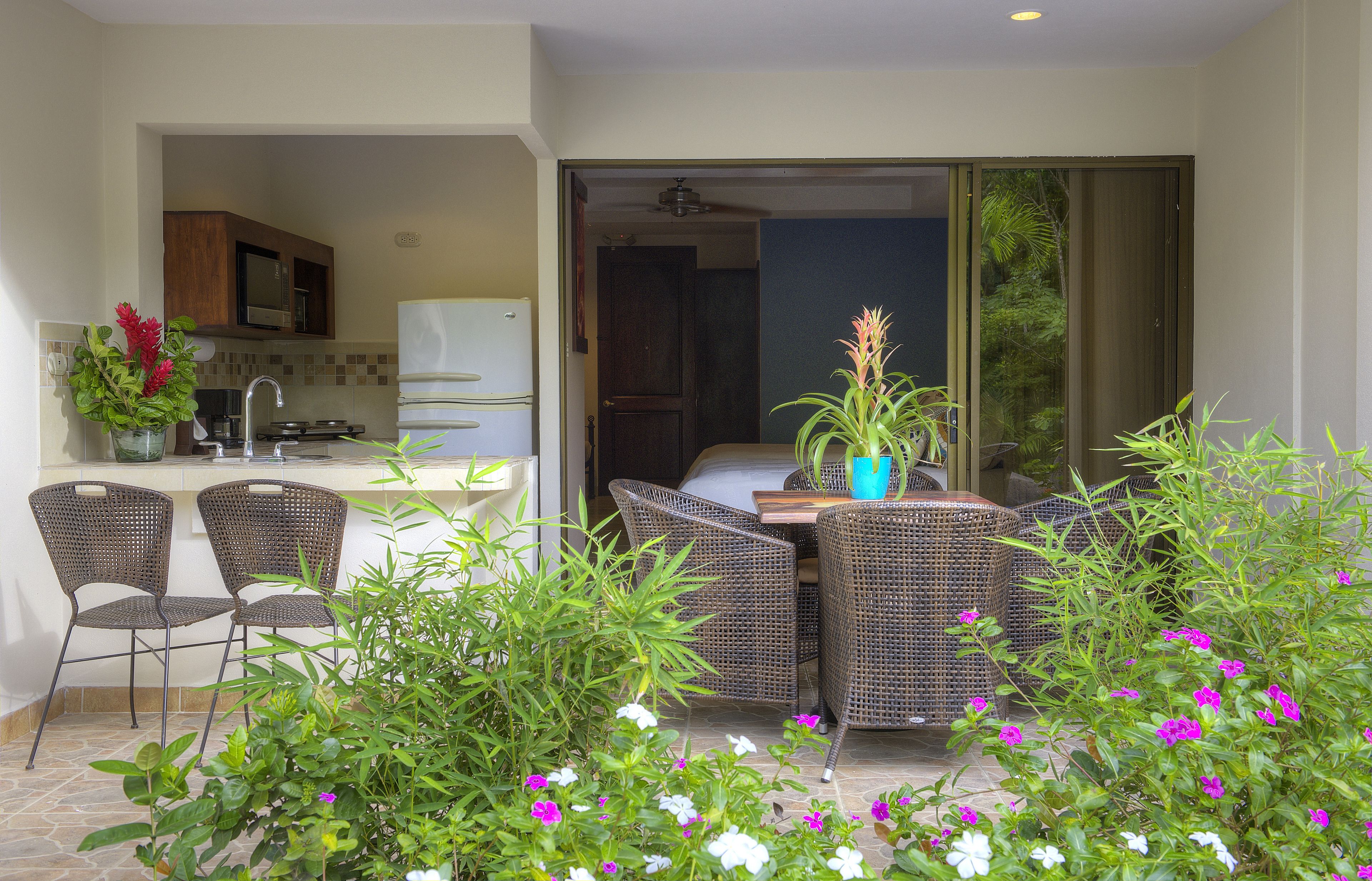 yamipa suite - kitchen & 2 queen beds | private kitchen | mini-fridge, espresso maker, coffee/tea maker, cookware/dishes/utensils