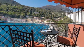 Blick von der Unterkunft