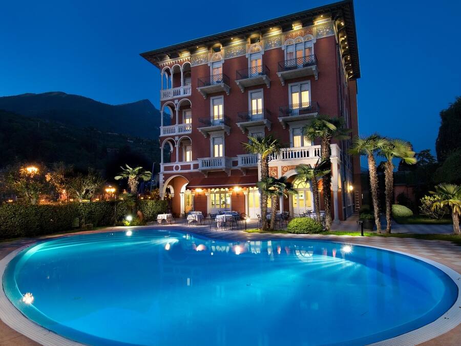 Front of property – evening/night