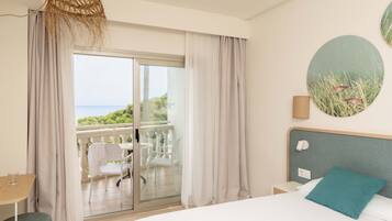 Premium tweepersoonskamer, uitzicht op zee | Kameruitzicht