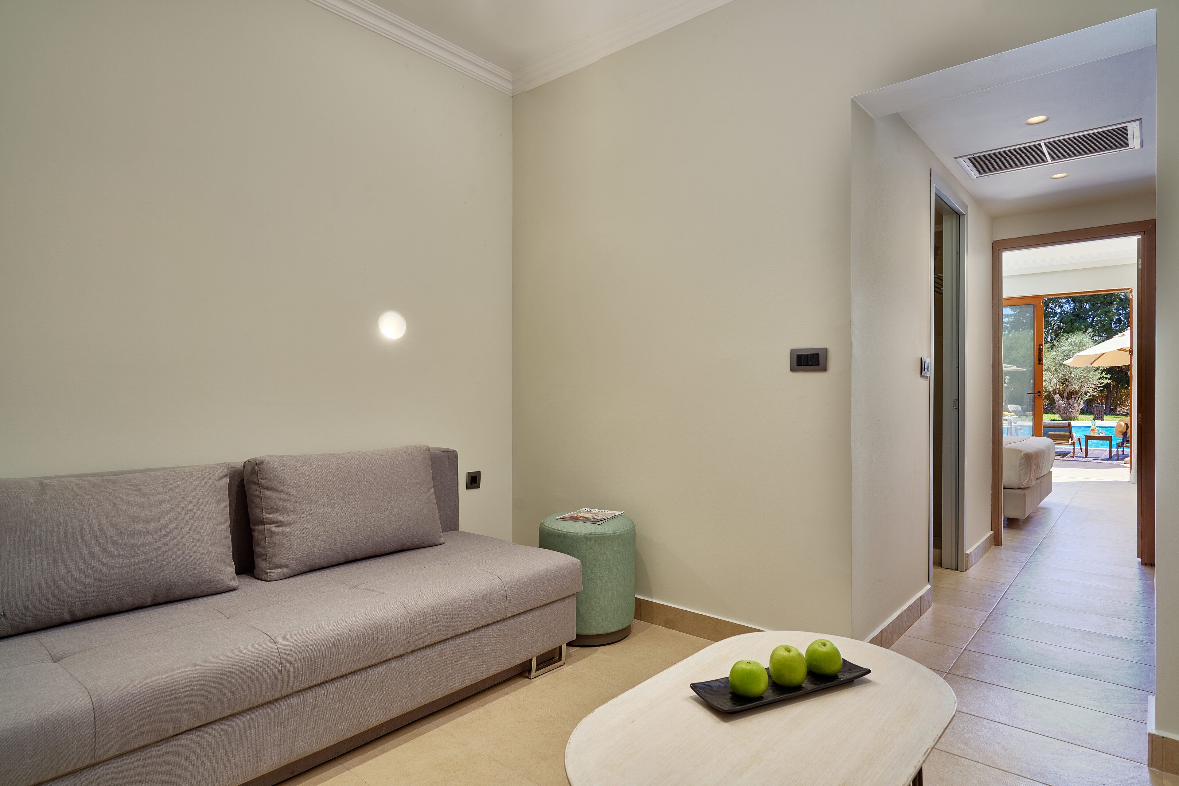 suite, jetted tub, garden view (sharing pool) | minibar, in-room safe, individually decorated, individually furnished