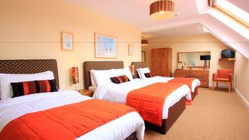 Soundproofing, free WiFi, bed sheets