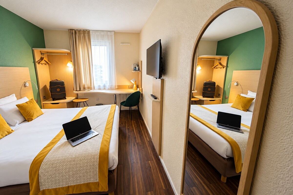 Standardzimmer, 1 Doppelbett