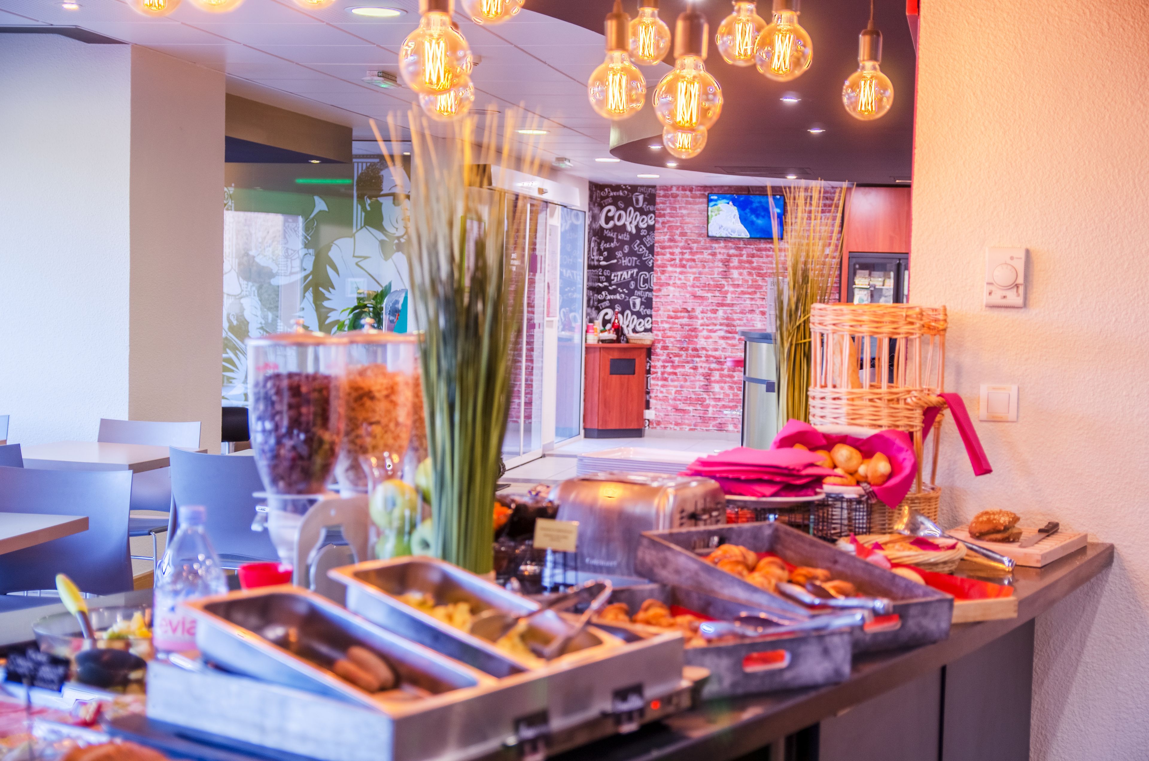 daily buffet breakfast (eur 13 per person)