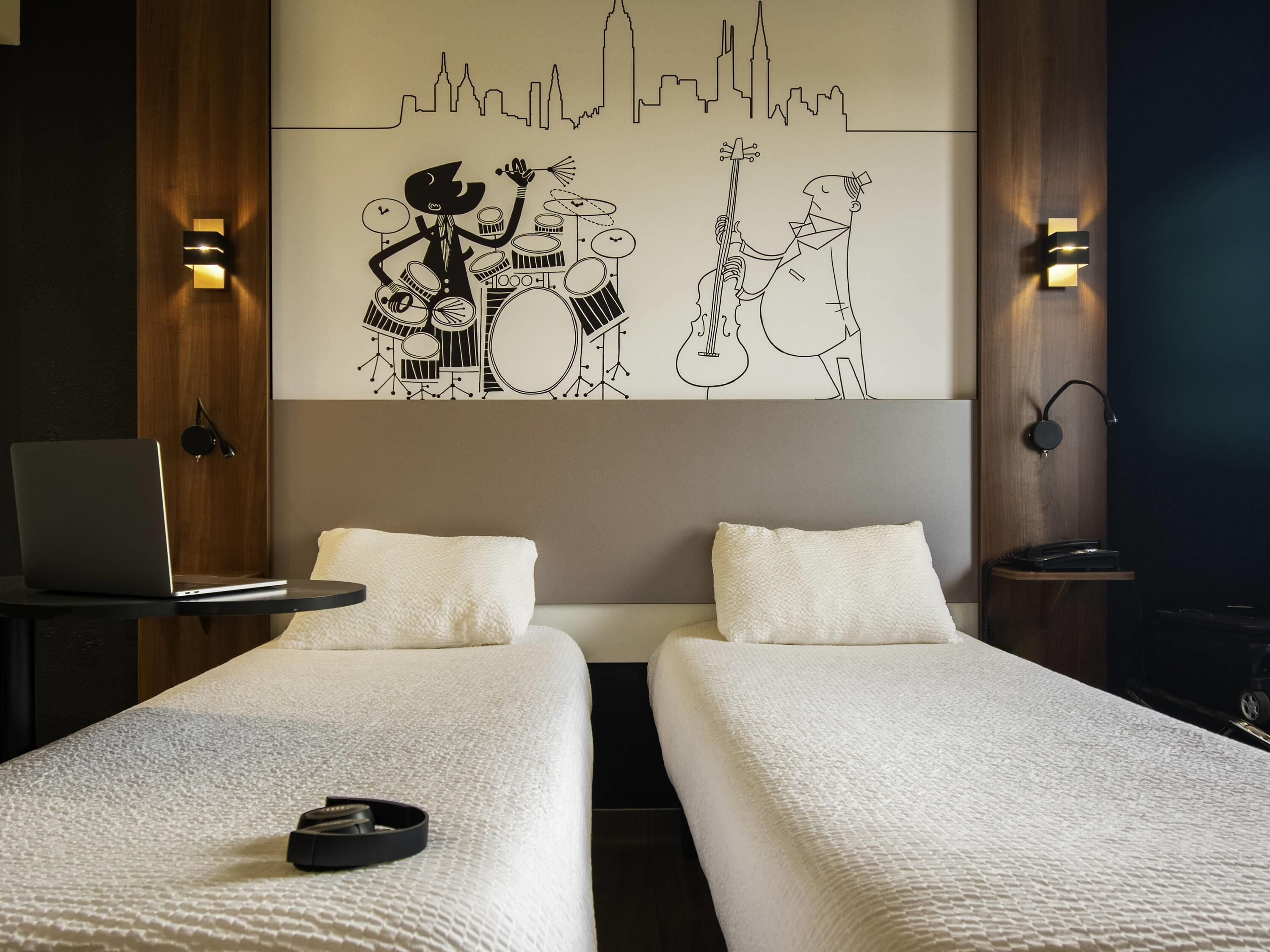 Standard Room, 2 Twin Beds | Premium bedding, pillowtop beds, individually furnished, desk