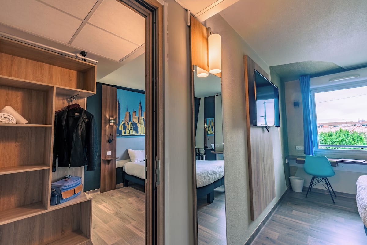 Kamar Keluarga, 2 Tempat Tidur Double, kamar terhubung | Seprai premium dan bantalan ekstra lembut