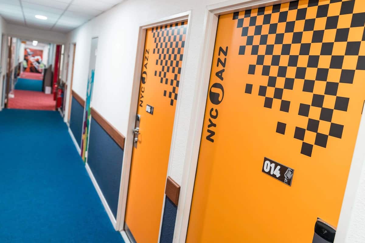 Premium bedding, pillowtop beds, individually furnished, desk