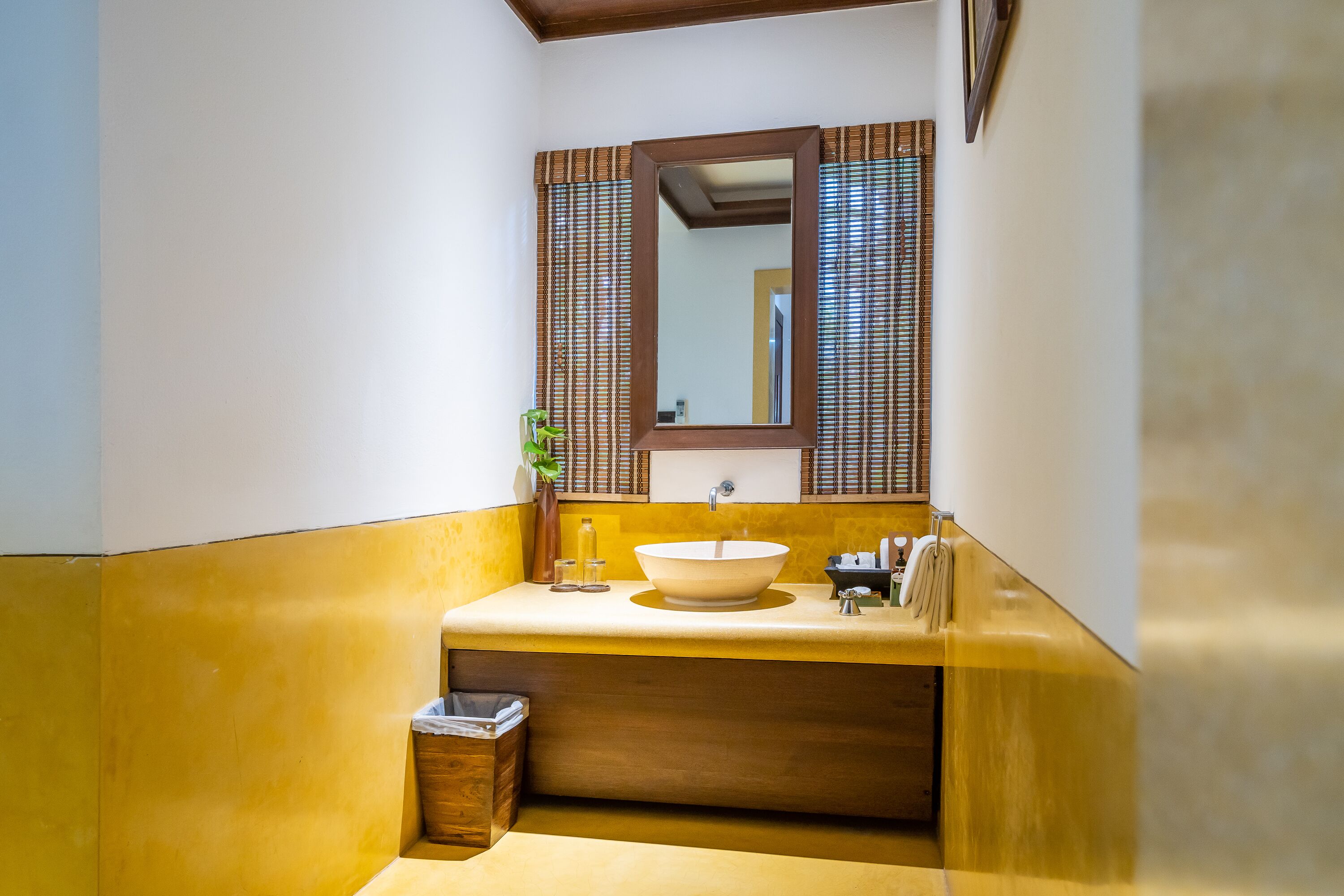 premier ocean hillside | bathroom | shower, rainfall showerhead, free toiletries, hair dryer