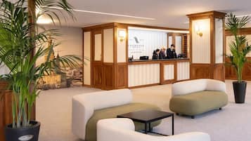 Sala de estar en el lobby